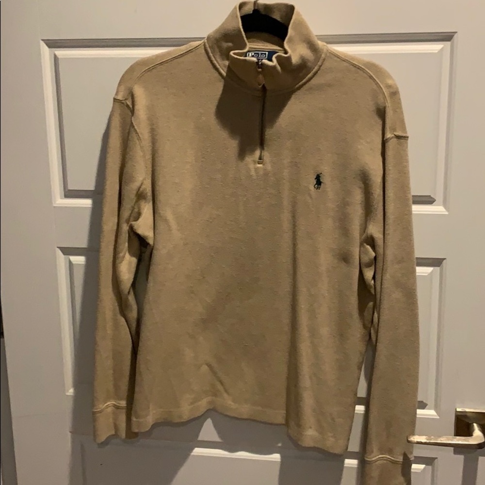 Half zip pullover sweater